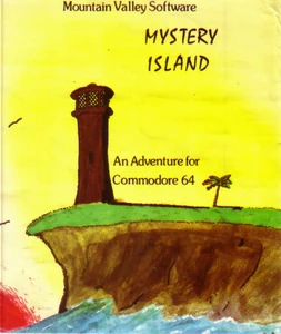 Mystery Island — earlier, unbordered cover artwork