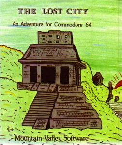 The Lost City — earlier, unbordered cover artwork