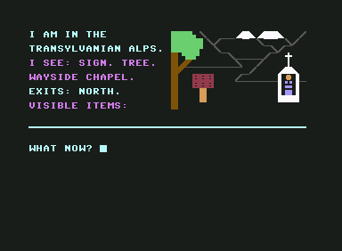 The opening location: the Transylvanian Alps